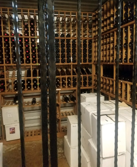 Wine storage in Aptos